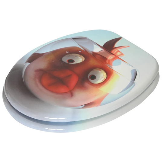 Goldfish Elongated Toilet Seat