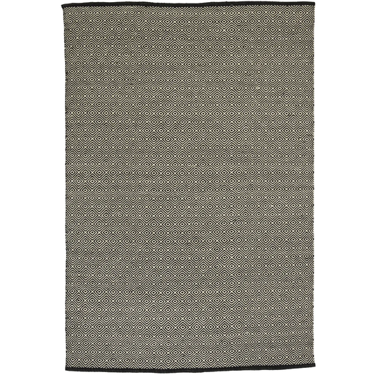 Broyles Cotton Black Rug