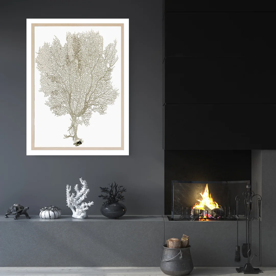 'Deep Sea Coral' Picture Frame Graphic Art Print on Canvas