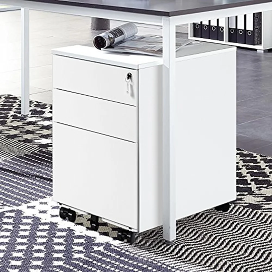 Berardi 3 Drawer Filing Cabinet
