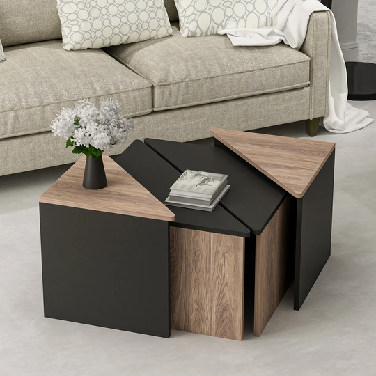 Woen 4 Piece Coffee Table Set