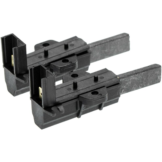 2x Carbon Brush with Holder compatible with Samsung K1230E, MG70-X1031E, TG60-1028E, WF-R1065S Washing Machine - Vhbw