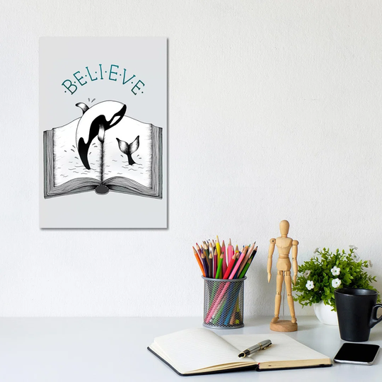 Believe by Barlena - Wrapped Canvas Art Prints