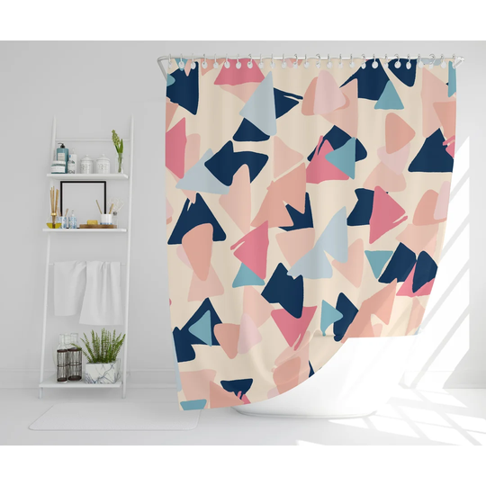 Welt Polyester Shower Curtain Set