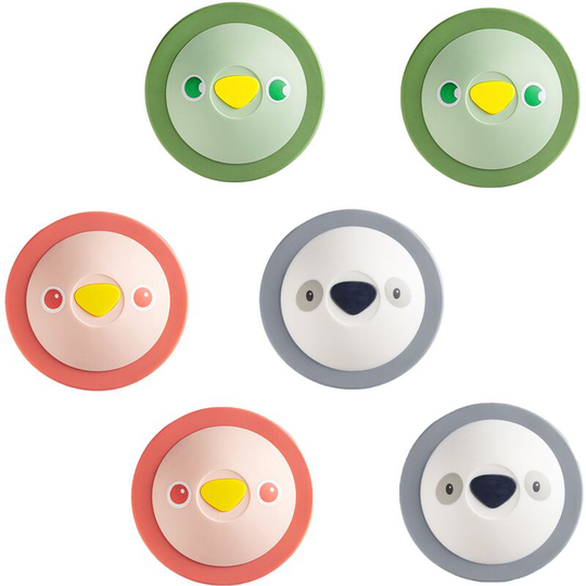 Silicone Tub Stopper, 6 Pcs Sink Plug Strainer Silicone Drain Plug Universal Sink Plugs UFO Pressure Floor Drain Multifunctional for Floor Laundry