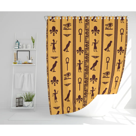 Salmund Polyester Shower Curtain