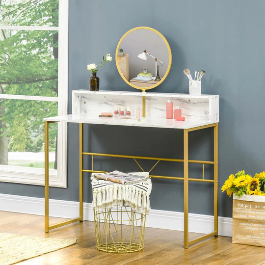 Daisuke Dressing Table with Mirror