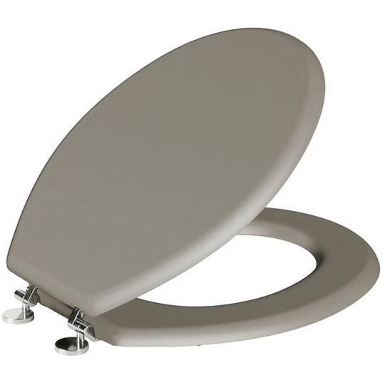 Gorge Classic Oval Shaped Stone Grey Toilet Seat