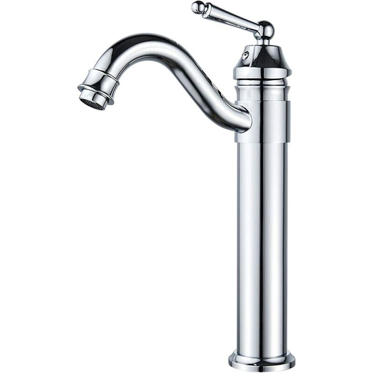 High Basin Mixer Tap Basin Mixer Tap for Wash Basin or Bathroom Basin, Can Swivel 360° Hot and Cold Water Basin Mixer Tap Available, Chrome Plated