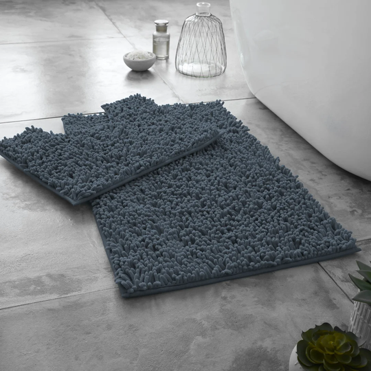 2 Piece Set Rectangle/U-shaped Bath Mat