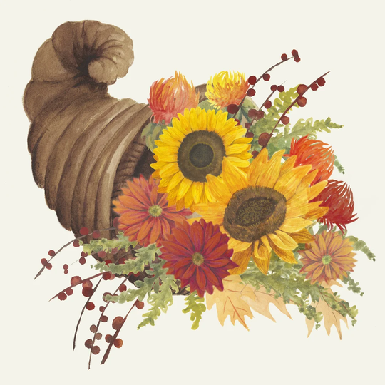 Colourful Cornucopia I by Grace Popp - Wrapped Canvas Painting