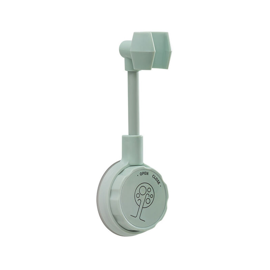 Faucet Replacement Parts Shower Holder Adjustable Screw Nozzle Base 360 Rotation Suction Cup Brackets Punch Free Green