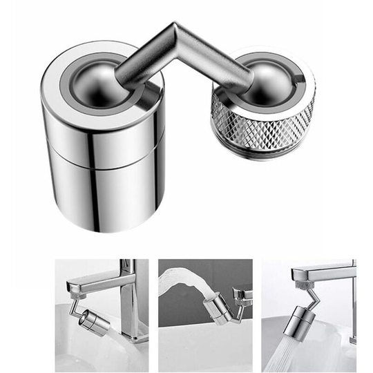 Universal spray filter faucet, the movable faucet nozzle spray booster for the kitchen, 720 ° rotatable faucet spray head, faucet extension attachment