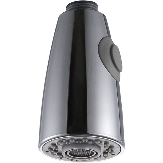 Kitchen Faucet Sprayer 2 Jets Replacement Faucet Head Replacement Faucet Sprayer Replacement Sprayer for Kitchen Mixer, Chrome, G1/2'