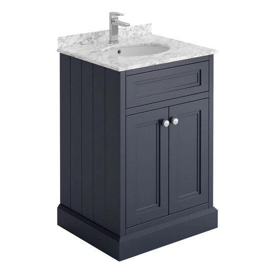 600mm Free-Standing Single Vanity Unit