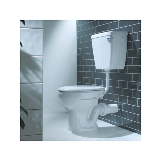 Verona - Advantage Low Level Toilet Lever Cistern - Soft Close Seat
