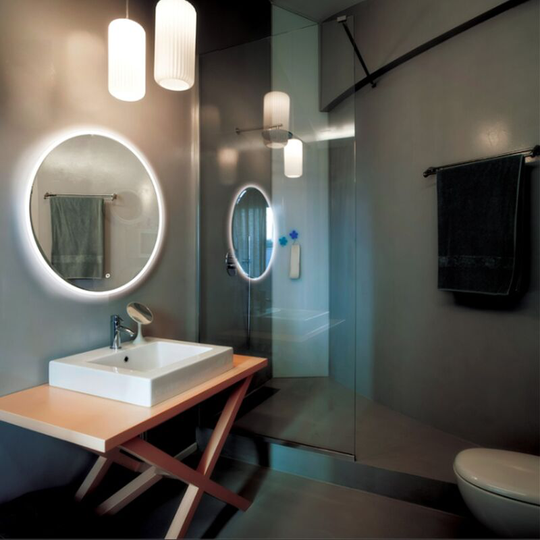 Sphere 80 Round led Bathroom Mirror 800mm Diameter - HIB