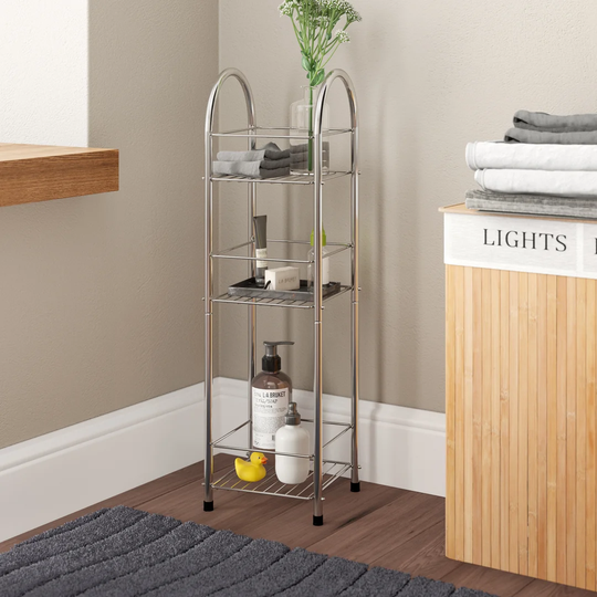 24 x 81cm Bathroom Shelf