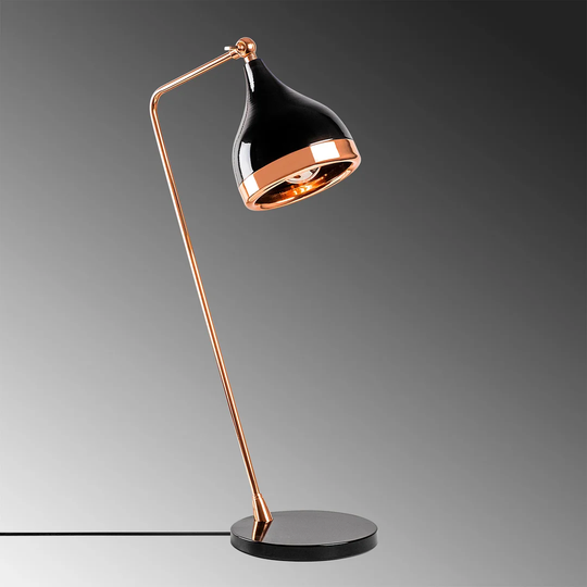 Wauseon 60Cm Black Desk Lamp