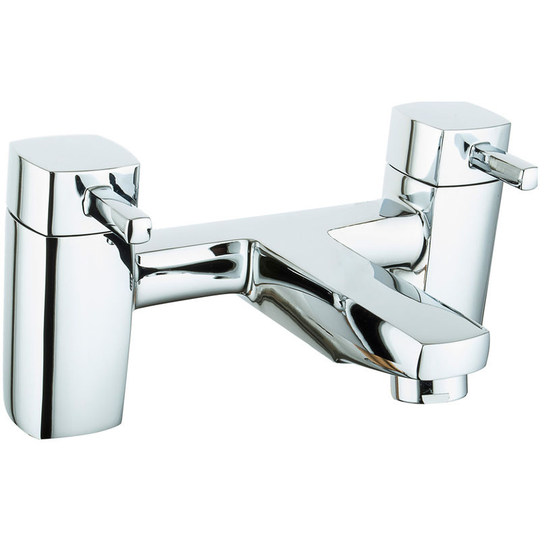 NRG - Square Bath Filler Tap Chrome Bathroom Faucet