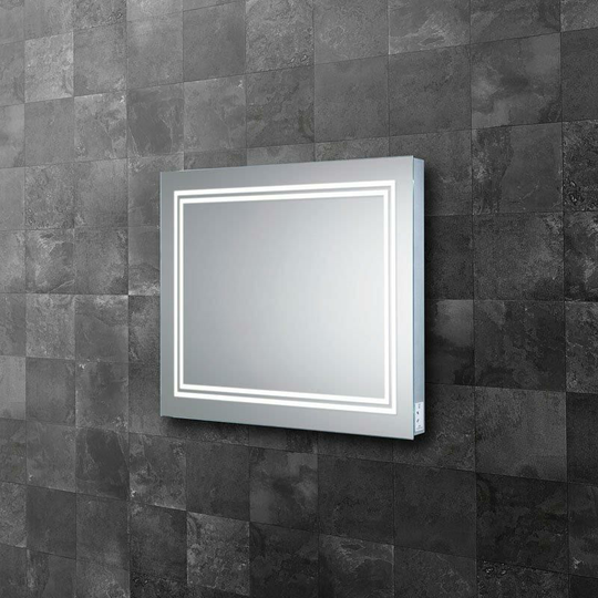 HIB - Boundary 80 Portrait led Illuminated Mirror - 800mm Wide - 79540700 - Clear