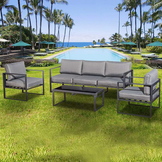 Ceylin 5 - Person Seating Group with Cushions