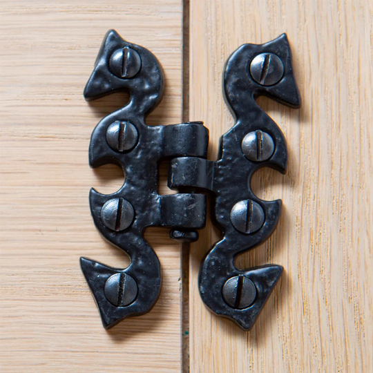 Ornate Cabinet Butt Hinge