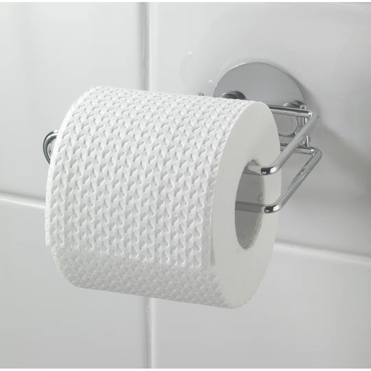 Turbo-Loc® toilet roll holder, attaches without drilling