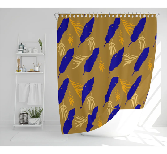 Bulhary Polyester Shower Curtain Set