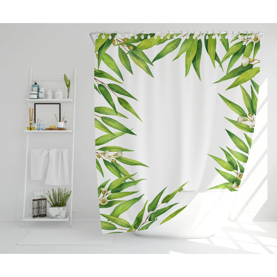 Rozlynn Polyester Shower Curtain