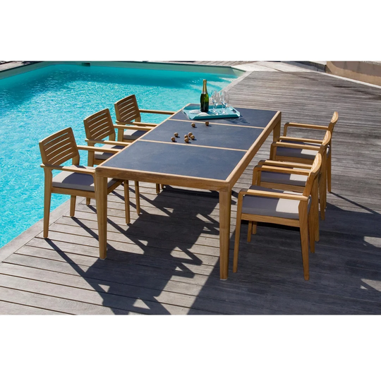 Azu 6 Seater Dining Set with Cushions