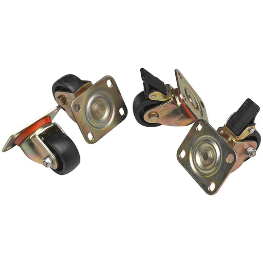 Rackmatic - Wheels for cabinets Pack 4 for Mobirack Racks