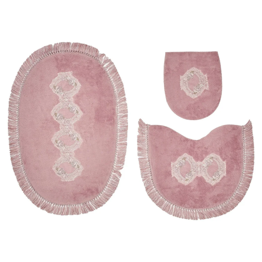 Riggleman 3 Piece set Bath Mat