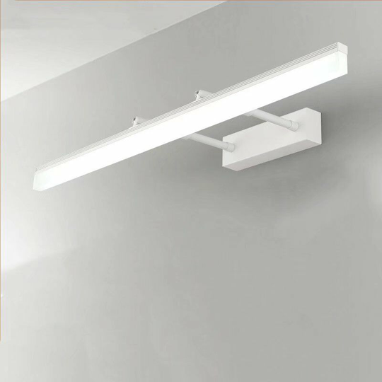 Perleraregb - Telescopic Mirror Cabinet Mirror Front led Light Bathroom Bathroom Light Simple Modern Anti-fog White Makeup Mirror Light