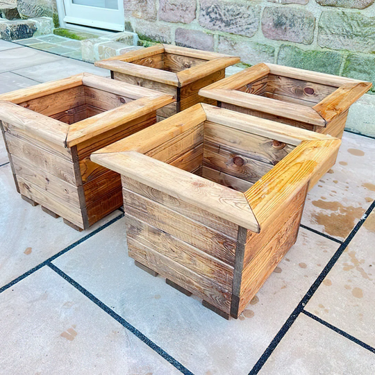 Chalfield 4 Piece Planter Box