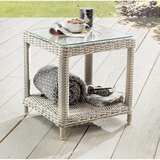 Kinney Rattan Coffee Table