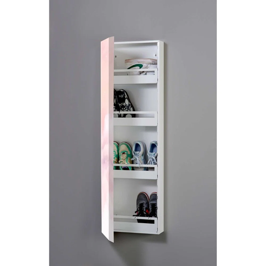 Clouds 8 Pair Shoe Storage Cabinet