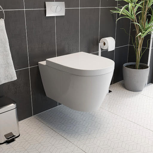 Affine Bordeaux Wall Hung Toilet & Soft Close Seat