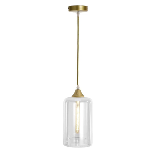 Zwingle 1-Light Single Cylinder Pendant