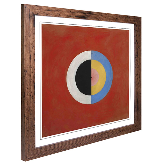 The Swan by Hilma af Klint Framed Painting Print