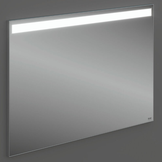 Rak Joy Wall Hung Bathroom Mirror with led Mirror 680mm h x 1000mm w