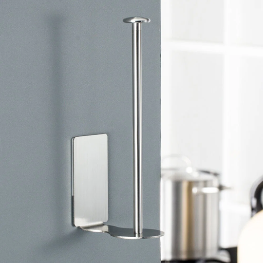28.5Cm Kitchen Roll Holder, Paper Holder, Towel Holder, Self-Adhesive, Stainless Steel