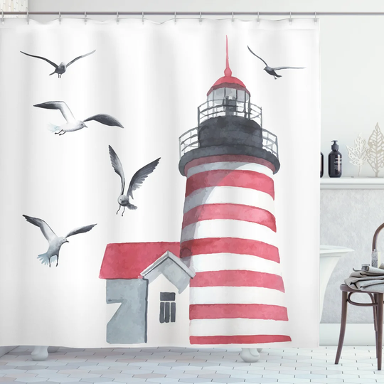 Bernessia Polyester Shower Curtain Set