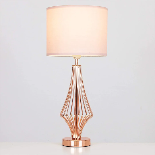 Paincourtville 55Cm Rose Gold Table Lamp