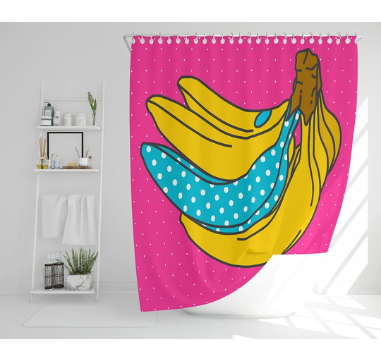 Eliza-Jane Polyester Shower Curtain