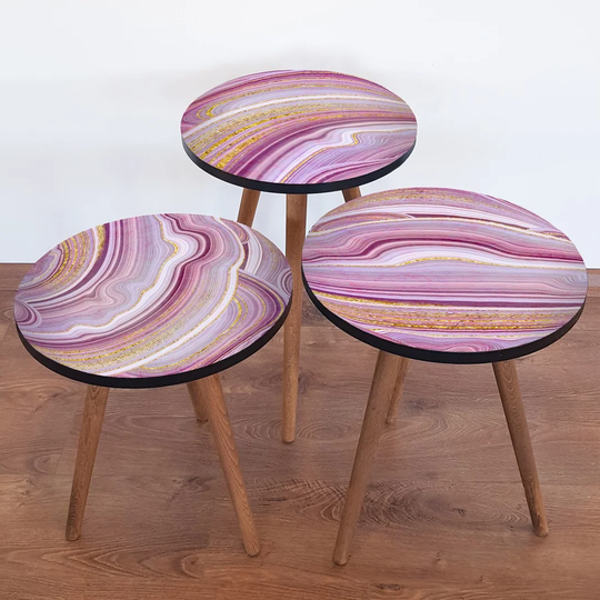 Angulo 3 Piece Nest of Tables