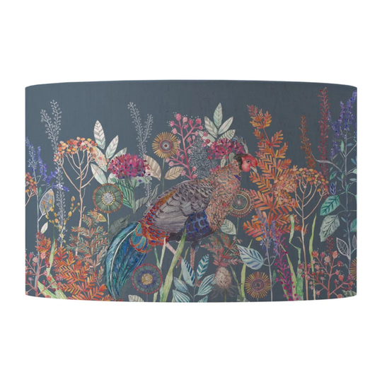 Lady Amherst Twilight 52cm Cotton Drum Lamp Shade