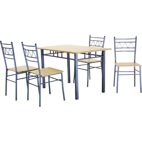 Roosevelt Dining Set with 4 Chairs