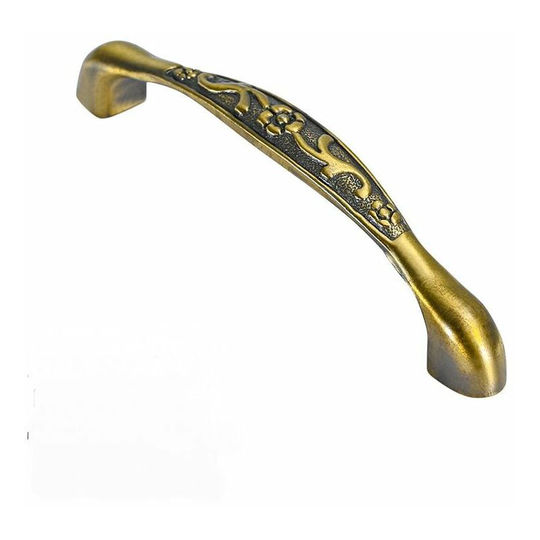 4.48 Inches Long Antique Arch PullsVintage Cabinet Handles Furniture Door Handles Pack of 5