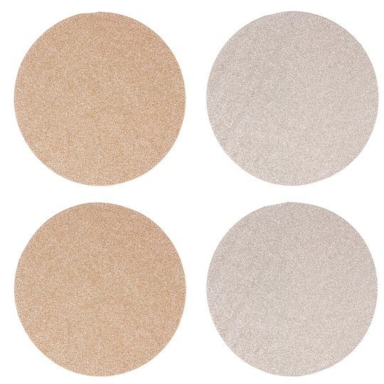 Glitter Round Reversible Placemat